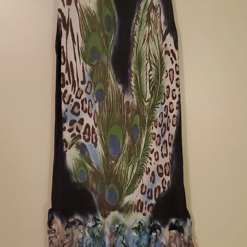 adore Peacock Dress Size Small - Picture 2 of 7
